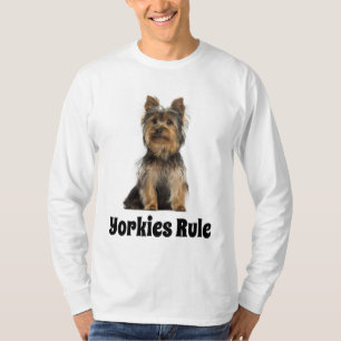 Camiseta do Cachorro Filhote Yorkshire Terrier