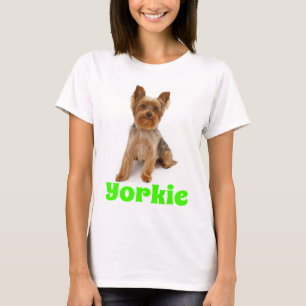 Camiseta do Cachorro Filhote Yorkshire Terrier