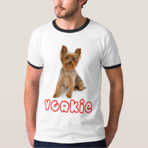 Camiseta do Cachorro Filhote Yorkshire Terrier