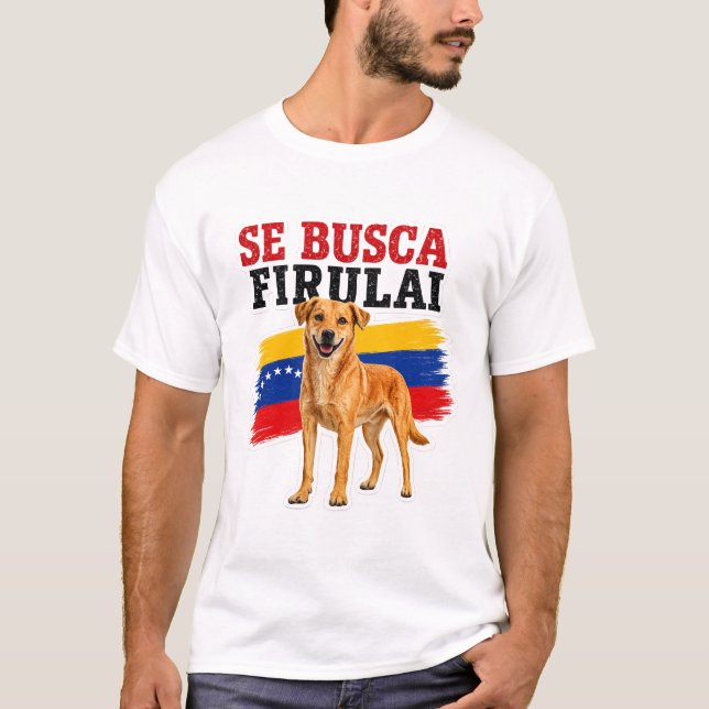 Camiseta do Cachorro Venezuelano (Frente)