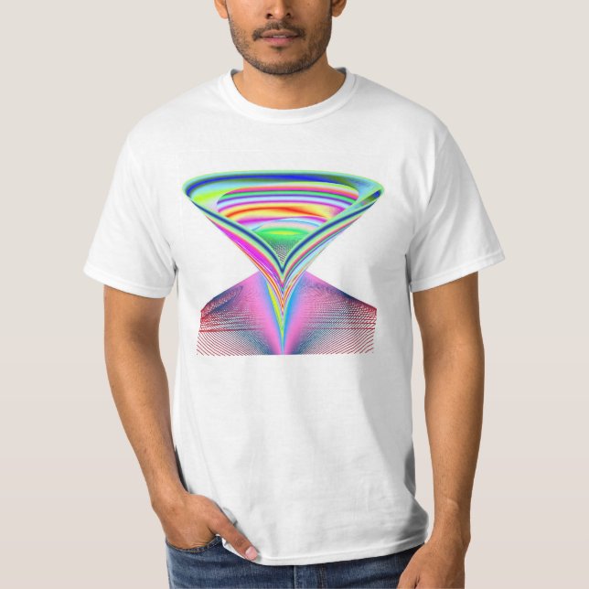 Camiseta do Cadáver Arco-íris Alienígena Sem Cabeç (Frente)