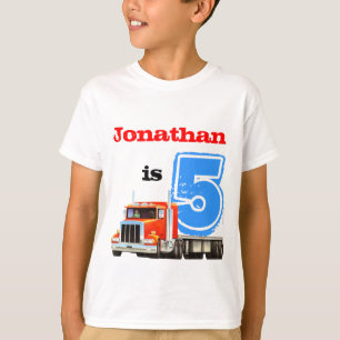 Camiseta Do caminhão feito sob encomenda da construção d