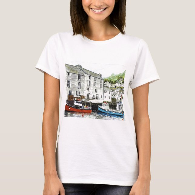 Camiseta Do "camisa da viagem barco" (Frente)