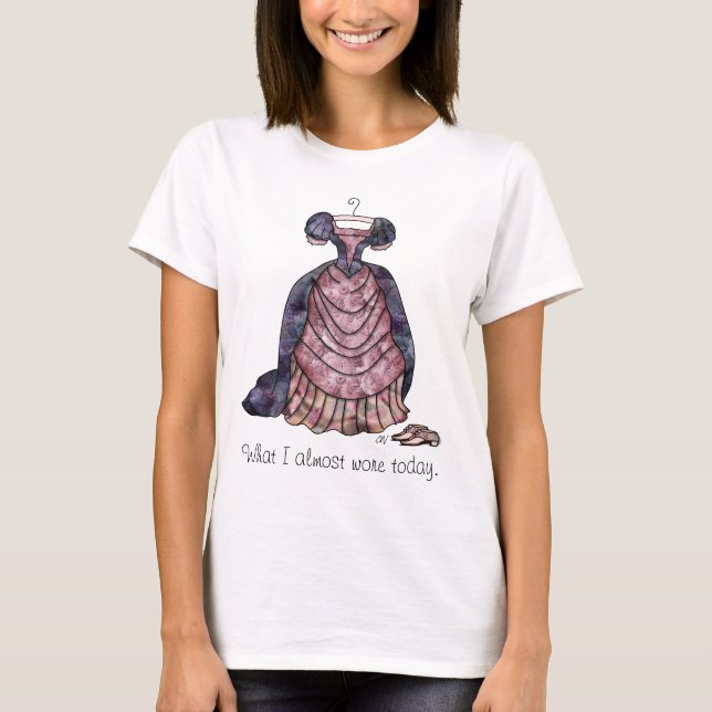 Camiseta Do "camisa do romance Victorian" (Frente)