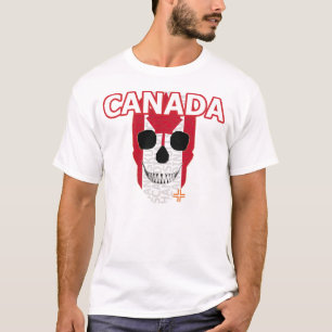 Camiseta do Canadá Handskull