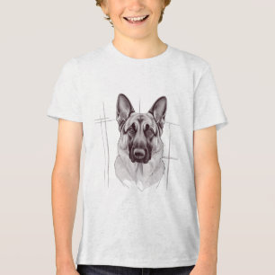 Camiseta do Cão Pastor Alemão