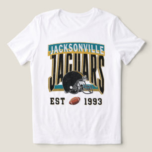 Camiseta do Capacete Vintage do Jacksonville Jagua