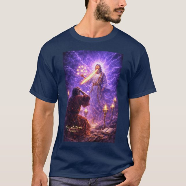 Camiseta do Capítulo 1 do Apocalipse (Frente)