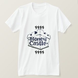 camiseta do castelo de dinheiro