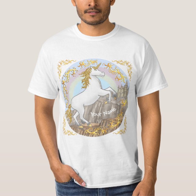 Camiseta do Castelo Unicorn (Frente)
