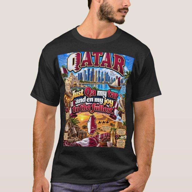 Camiseta do Catar (Frente)