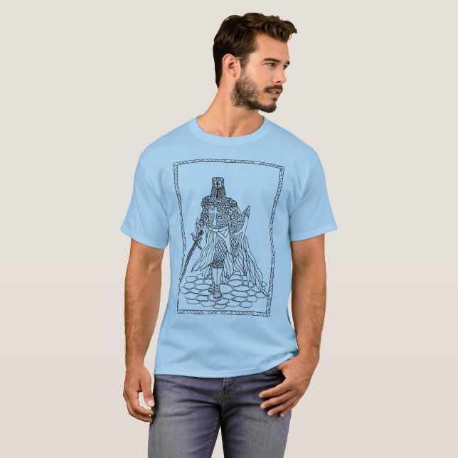 Camiseta do Cavaleiro (Frente Completa)