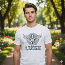 Camiseta do Cavalo Alado Lendário – Poder e Liberd