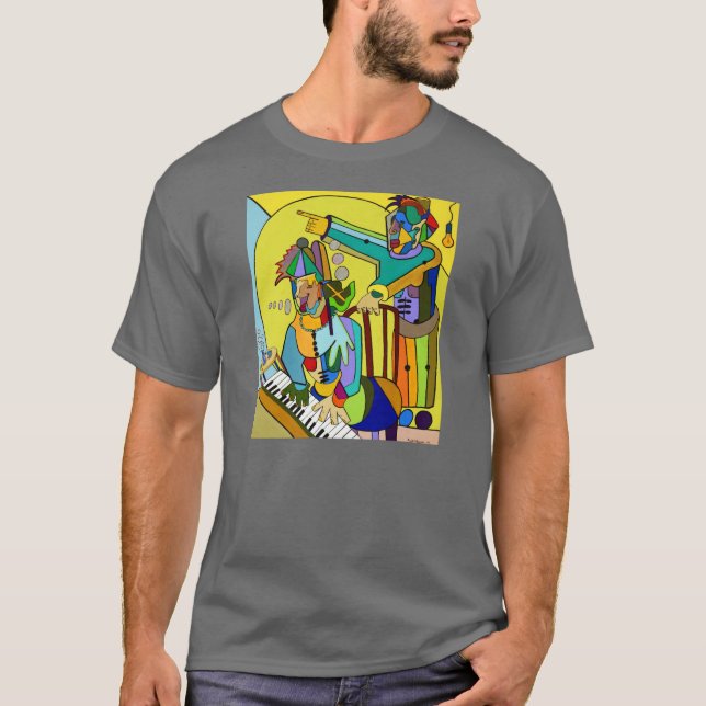 Camiseta Do "cena Ragtime" por Ruchell Alexander (Frente)