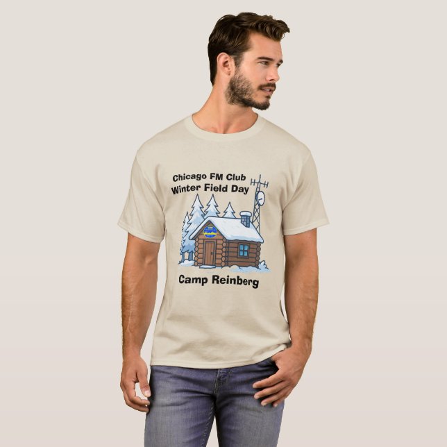Camiseta do CFMC Winter Field Day (Frente Completa)