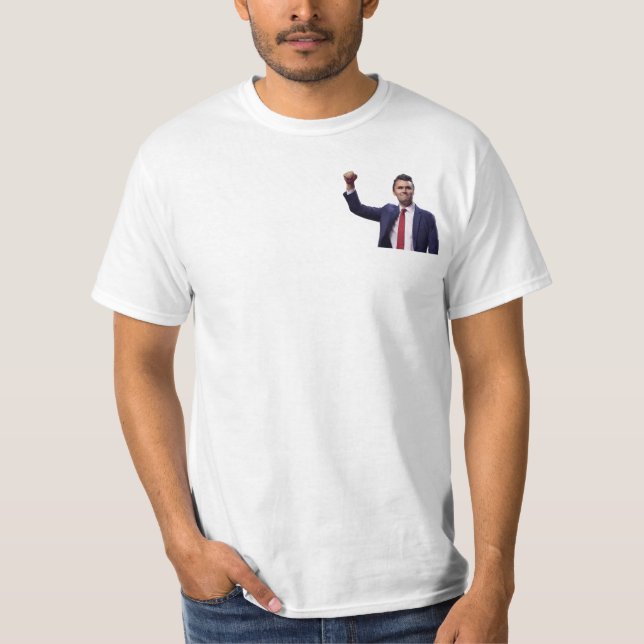 Camiseta do Charile Kirk Christian Kirk (Frente)