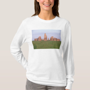 Camiseta Do "círculo da pedra do ajuste navio" de Ales
