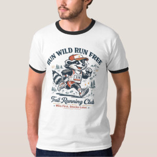 Camiseta do Clube de Corrida de Trilha Run Wild Ru