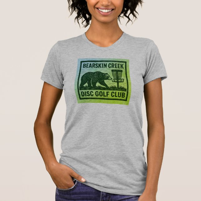 Camiseta do clube de golfe do Creek - Mulheres (Frente)
