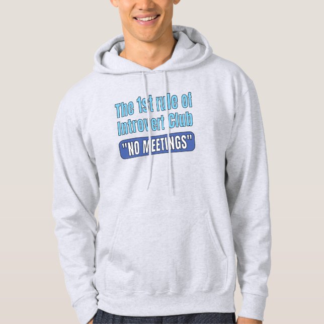 Camiseta do Clube de Introvertidos (Frente)