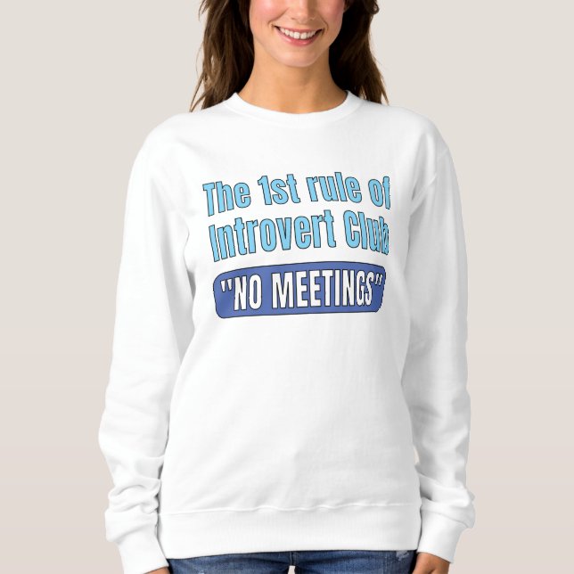 Camiseta do Clube de Introvertidos (Frente)
