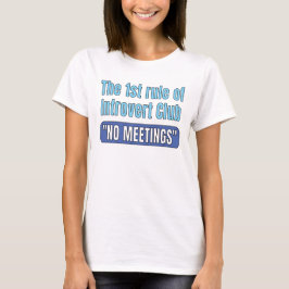 Camiseta do Clube de Introvertidos