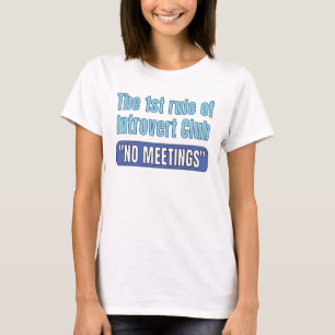 Camiseta do Clube de Introvertidos