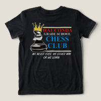 Camiseta do Clube de Xadrez