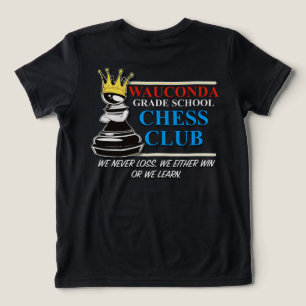 Camiseta do Clube de Xadrez