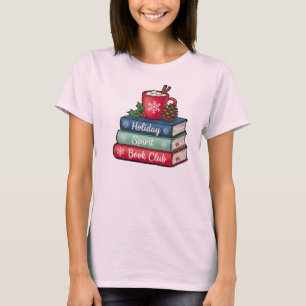 Camiseta do Clube do Livro Espírito de Natal Ama