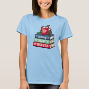Camiseta do Clube do Livro Espírito de Natal Ama