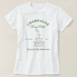 Camiseta do Clube Social da Bachelorette<br><div class="desc">Celebrar a noiva a ser com a nossa design exclusiva de "T-Shirt Clube Social Bachelorette", perfeita para uma noite inesquecível. Criada com algodão macio de alta qualidade, esta camisa garante conforto e estilo, fazer ideal para dançar a noite fora ou desfrutar de uma noite de repouso com amigos. O design...</div>