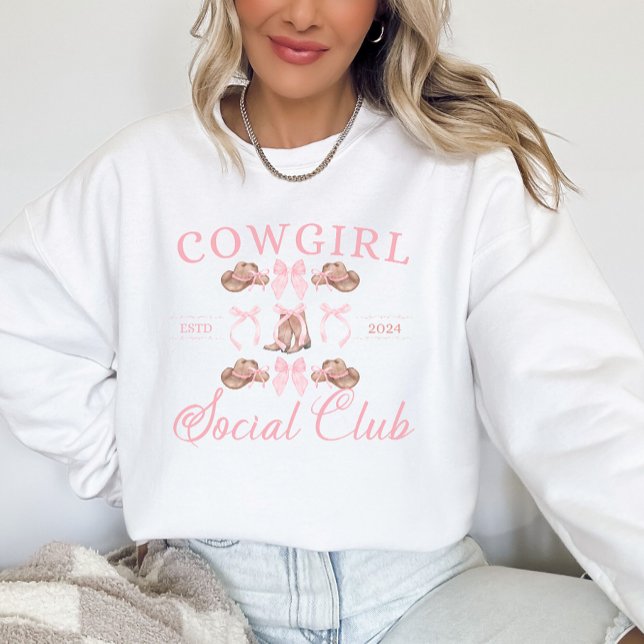 Camiseta do Clube Social da Cowgirl (Criador carregado)