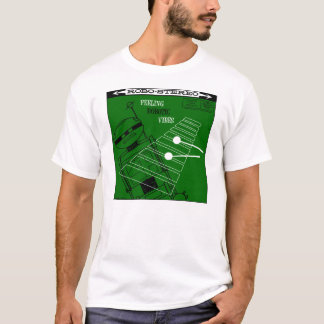 Camiseta Do COBRIR ROBÓTICO de LP das IMPRESSÕES do lago