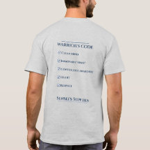 Camiseta do Código do Guerreiro