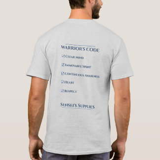 Camiseta do Código do Guerreiro