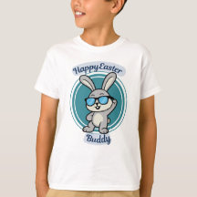 Camiseta do Coelho Legal Feliz Páscoa Amigo