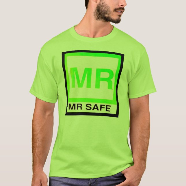 Camiseta Do "cofre forte da ressonância magnética SR. (Frente)
