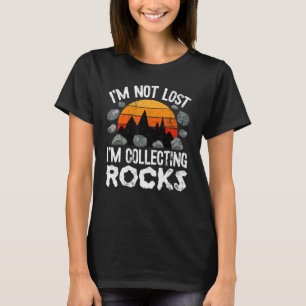Camiseta do Colecionador de Rochas Geologia Pedra