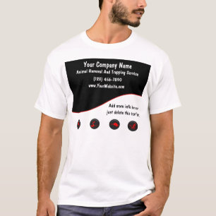 Camiseta do controlo de pragas