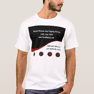 Camiseta do controlo de pragas