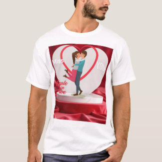 Camiseta 💜 do coração