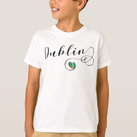 Camiseta do coração de Dublin, Ireland