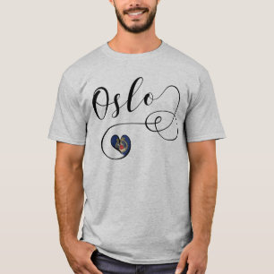 Camiseta do coração de Oslo, Noruega
