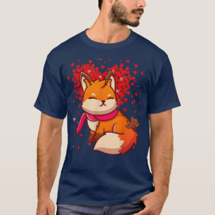 Camiseta Do Coração Valentine Day Kawaii Foes Amam Homens