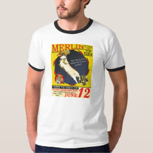 Camiseta do Corgi do circo do vintage