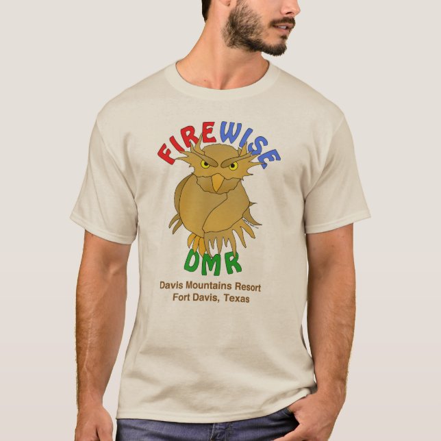 Camiseta do Coruja Fogo DMR (sem fundo) (Frente)