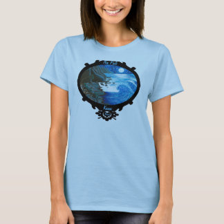 Camiseta Do "costa do Na Pali da lua Na Pali"