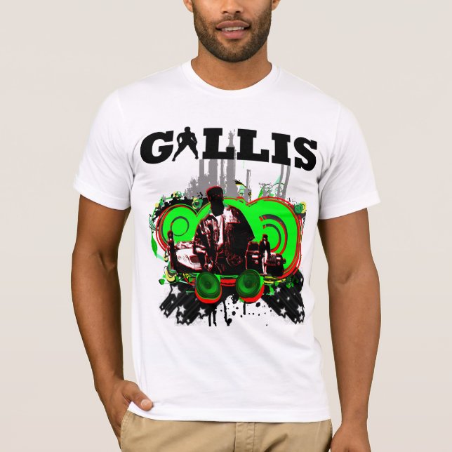 Camiseta do costume de GALLIS (Frente)