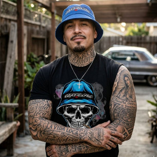 Camiseta do Crânio da Cidade de Los Angeles